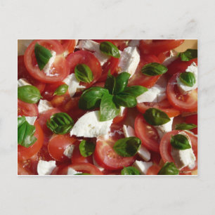 Tomato en Mozzarella Salad Briefkaart