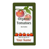Tomato Gardener Label (Voorkant)