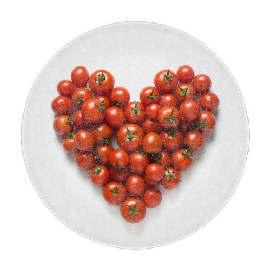 Tomato Heart Snijplank (Voorkant)