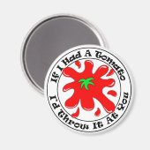 Tomato Magnet Magneet (Voorkant / Achterkant)