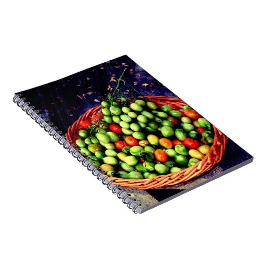 Tomato mandje notitieboek (Rechterzijde)
