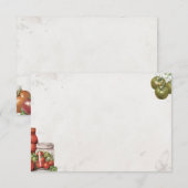 Tomato Paste Basic Blank Recept Kaart (Voorkant / Achterkant)