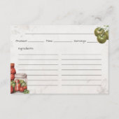 Tomato Paste Basic Recept Kaart (Voorkant)