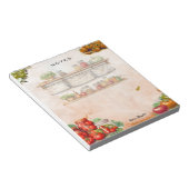 Tomato Paste Blank Notepad Notitieblok (Schuin)