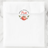 Tomato Paste Custom Vintage Canne étiquette (Sac)
