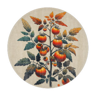 Tomato Plant I Love Tomatoes Art Snijplank