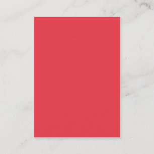 Tomato Red Custom Visitekaartje