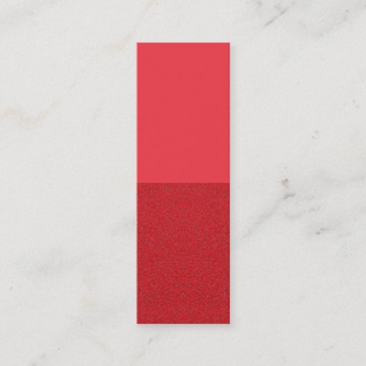 Tomato Red Half-Noise Visitekaartje -  (Voorkant)