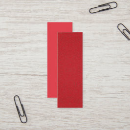 Tomato Red Half-Texture Visitekaartje – Aanpassen