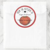Tomato Red Modern Uit de keuken van Label (Tas)