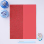 Tomato Red Noise-Effect Custom Flyer (Enkel)
