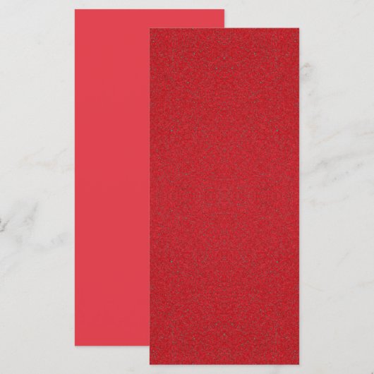Tomato Red Noise Flat Kaarten – (Voorkant / Achterkant)