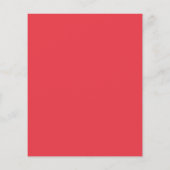 Tomato Red Noise Square Flyer -  (Achterkant)