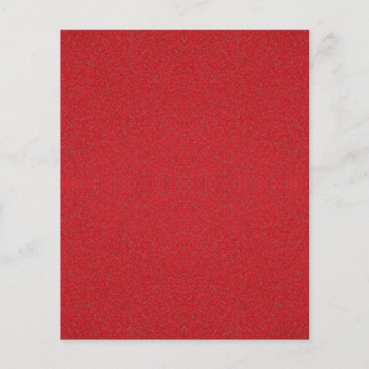 Tomato Red Noise Square Flyer -  (Voorkant)