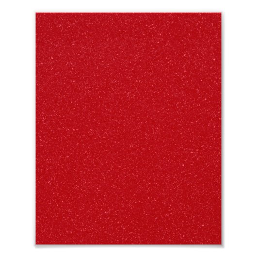 Tomato Red Noise Texture Poster – Customizable (Devant)