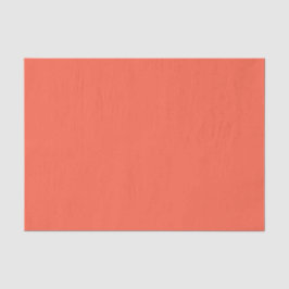 Tomato Red Solid Color Tissuepapier