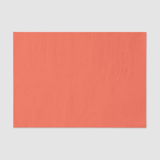 Tomato Red Solid Color Tissuepapier (Voorkant)