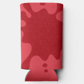 Tomato Red Splash Can Cooler (Achterkant)