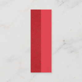 Tomato Red Split-Texture Visitekaartje – Aanpassen