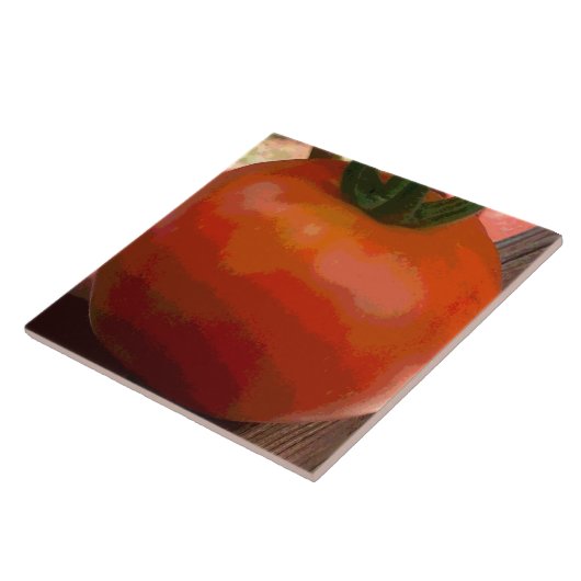 Tomato Red Tegeltje (Zijkant)