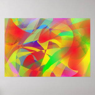 Tomato Salad Art Poster