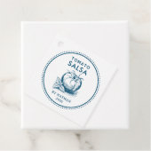 Tomato salsa custom colours bedankjes labels (In situ)