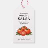 Tomato Salsa label Cadeaulabel (Voorkant)