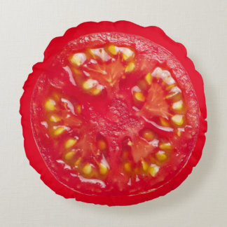 Tomato Slice Rond Kussen
