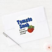 Tomato Snob Gardener Slogan Stickers (Envelop)