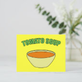 Tomato Soup Briefkaart (Staand voorkant)