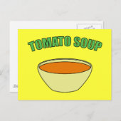Tomato Soup Briefkaart (Voorkant / Achterkant)