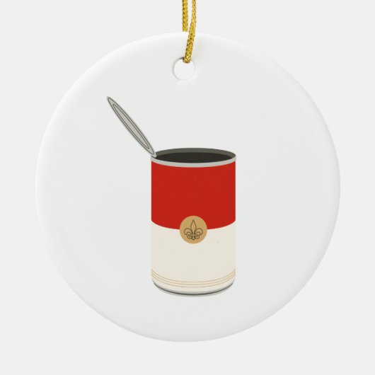 Tomato Soup Keramisch Ornament (Voorkant)