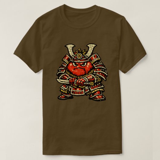 Tomato Tank — Funny Vegetable Heavy Samurai  (Design voorkant)