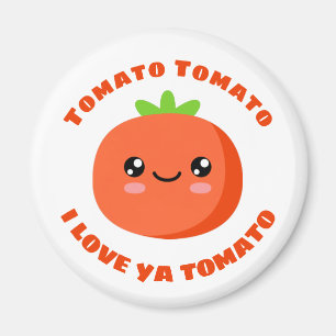 Tomato Tomato Ik hou van je tomato Magneet