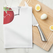 Tomato Whisperer Theedoek (Quarter Fold)