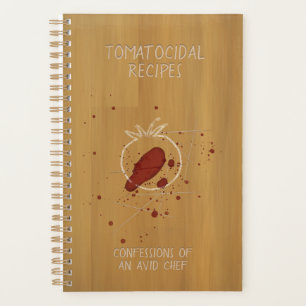 Tomatocide Chalk Outline Blood Spatter Crime Drôle