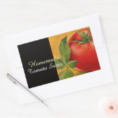 TOMATOES KITCHEN PRESERVES, KANNINGS, TOMATO SAUCE RECHTHOEKIGE STICKER (Envelop)