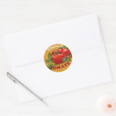 TOMATOES KITCHEN PRESERVES, KANNINGS, TOMATO SAUCE RONDE STICKER (Envelop)