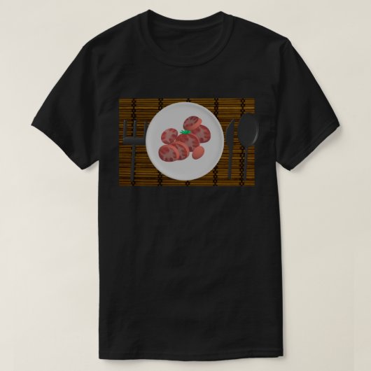 Tomatoes on a Plate T-shirt (Design devant)