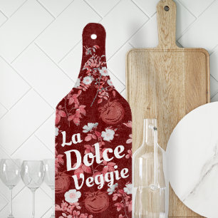 Tomatomeisje Esthetische Vintage La Dolce Groente Snijplank