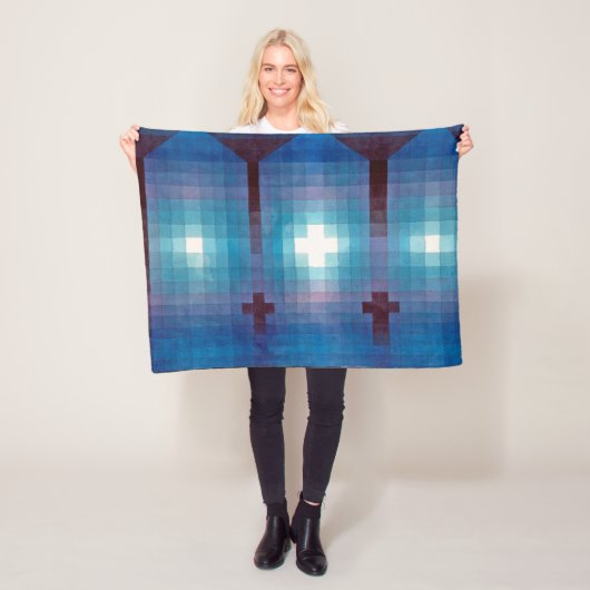 Tomb in Drie, Klee Fleece Deken (In situ)