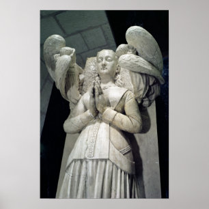 Tomb of Agnes Sorel 1450-59 Poster