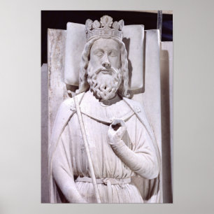 Tomb of Clovis I , koning der Franken Poster