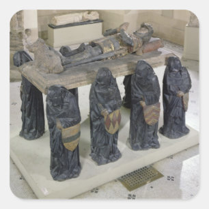 Tomb of Philippe Pot Vierkante Sticker