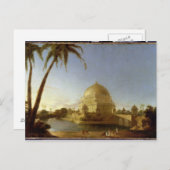 Tomb of Sher Shah, Sasaram, Bihar, c.1790 (olie op Briefkaart (Voorkant / Achterkant)