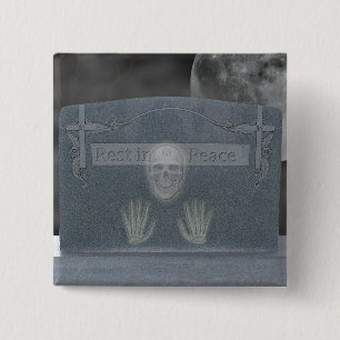 Tomb Stone Button
