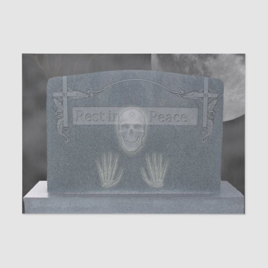 Tomb Stone-weefselpapier Tissuepapier (Voorkant)