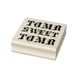 TOMB SWEET TOMB RUBBERSTEMPEL
