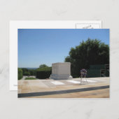 Tomb van de onbekende soldaat briefkaart (Voorkant / Achterkant)
