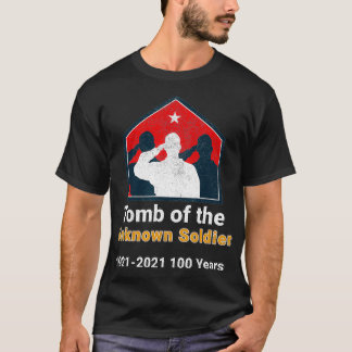Tomb van Onbekende Soldaat 100 Jubileum 192120 T-shirt